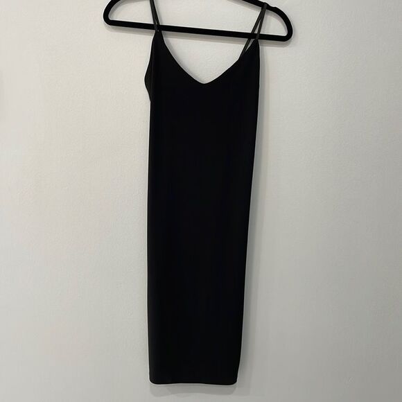 Mind Code Little Black Dress Sz S/M Mini Minimalist - Picture 1 of 6